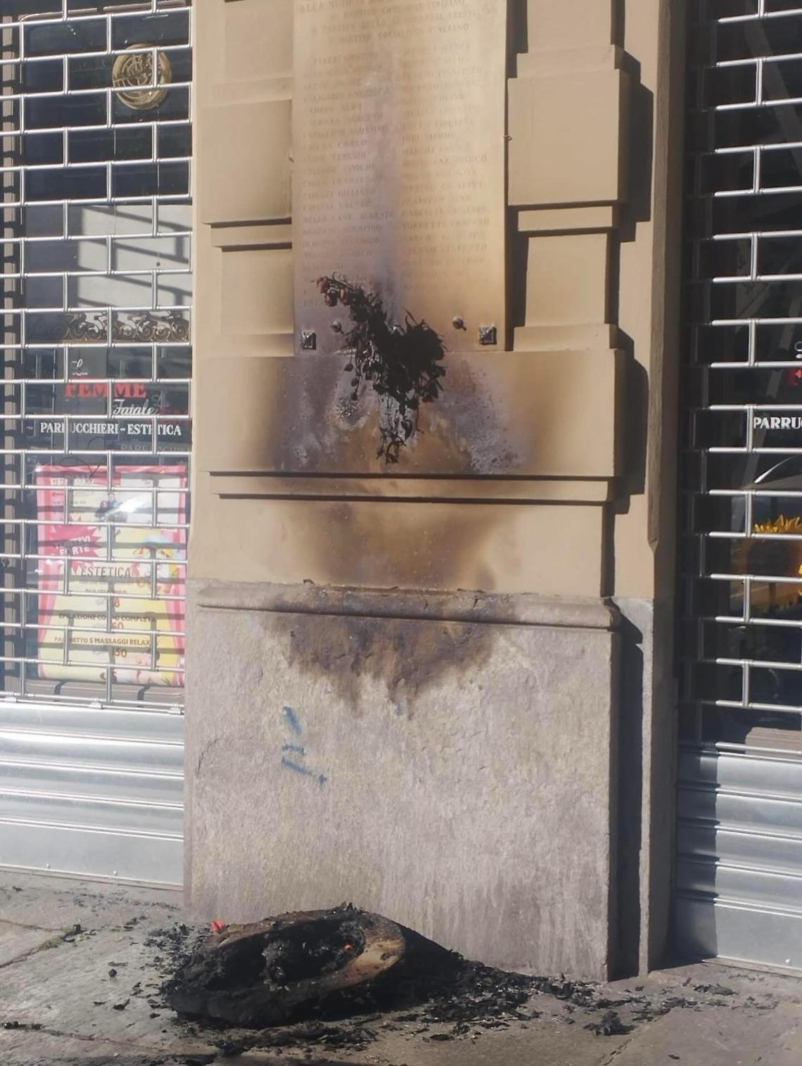 Targa partigiana di Largo Montebello