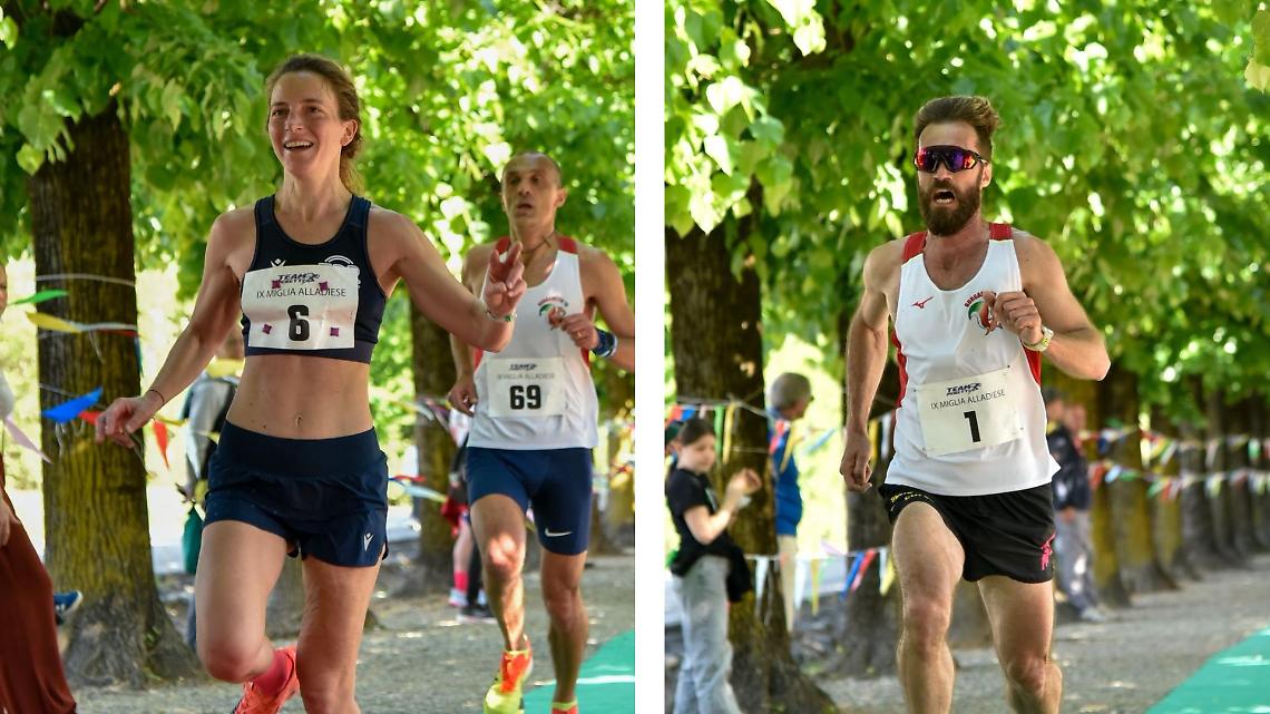 Sotto il sole di Agli&egrave; decide tutto dopo il quinto km: Ladetto domina la 9 Miglia