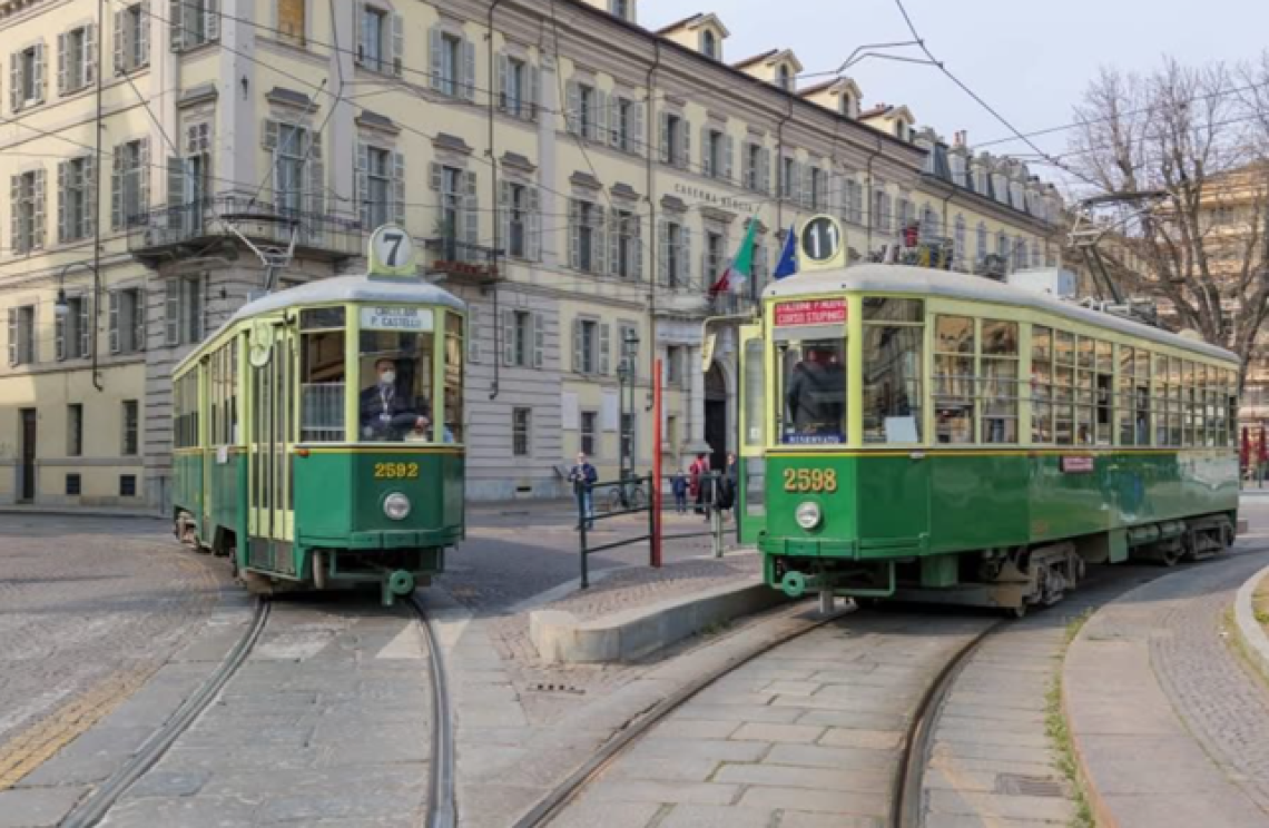 Torino riscopre i suoi tram storici