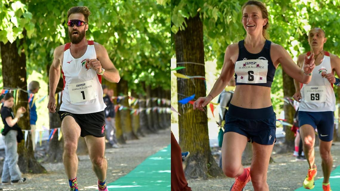 Caldo e spettacolo alla 9 Miglia Alladiese