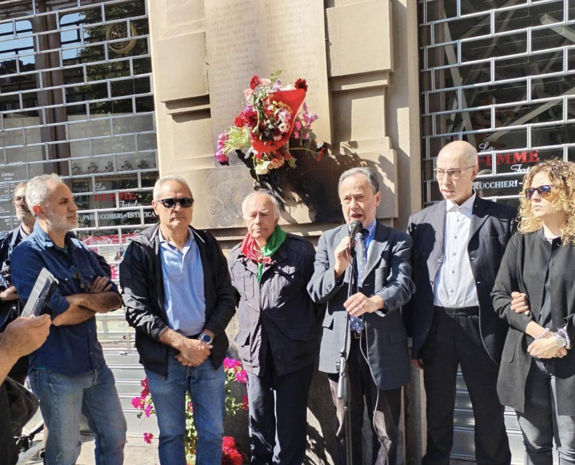 Lapide incendiata a Vanchiglia