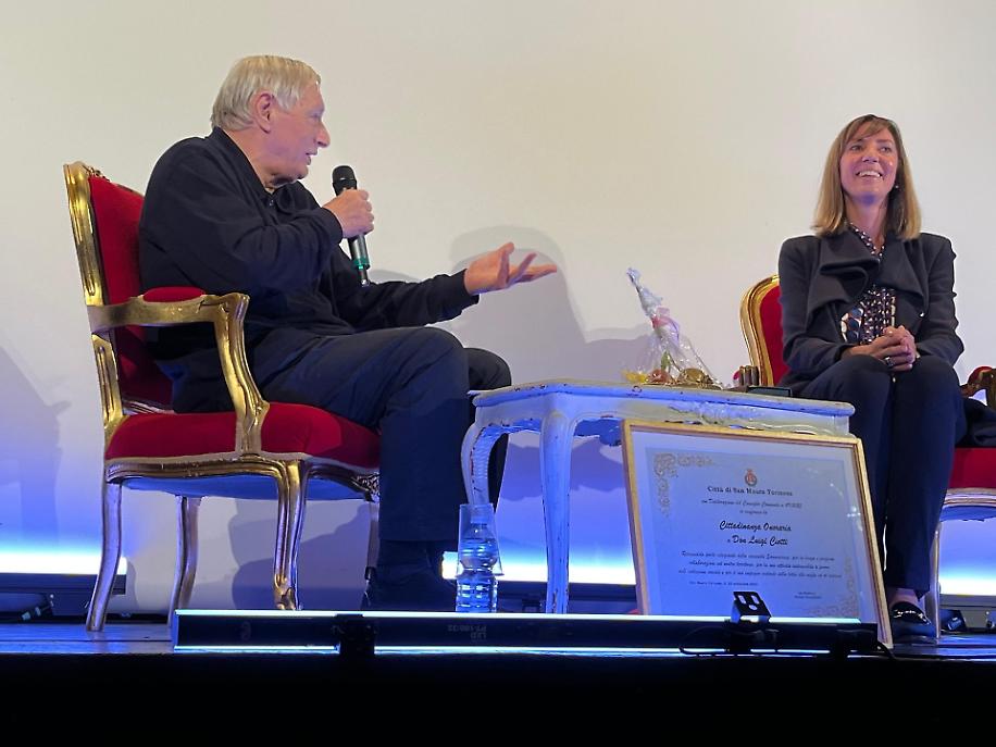 Don Ciotti e Giulia Guazzora
