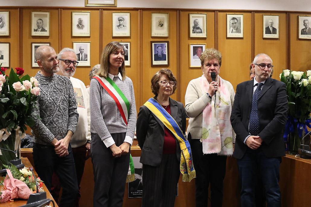 Da sinistra: Lazzarini, Brunetta, Guazzora, Vallino, Mazzucco e Bagarin