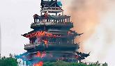 Incendio devasta un tempio in Cina: aveva più di 1400 anni (VIDEO)