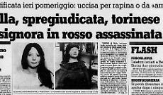 Franca Demichela, la signora in rosso.