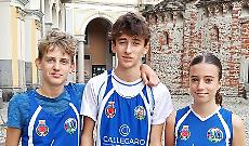 Giacomo Aiassa, Matteo Polidoro e Rebecca Capobianco