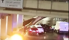 Incidente nel sottopasso Lingotto