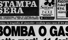 Un'esplosione nella notte e un boato devastante.