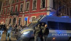 Askatasuna, scontri nella sera