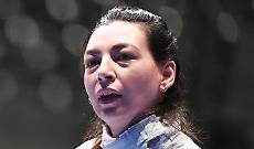 Andreea Mogos in pedana