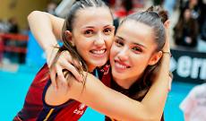 Laila Cantoni e Maria Stella Chiara (FOTO MANCINI AGENCY / FIPAV)