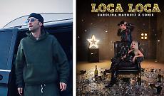 Simone Governali, in arte Sonik, e Carolina Marquez con cui ha lavorato al singolo "Loca Loca"