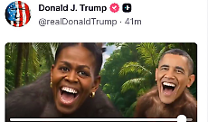 Trump pubblica un video razzista sugli Obama e rilancia la bufala delle elezioni truccate: errore dello staff o strategia politica?