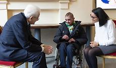 Il sogno di Tommaso: stringere la mano al Presidente Mattarella