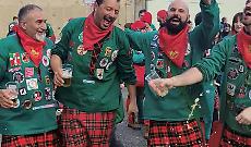 Tuchini del Borghetto, il verde e rosso che anima Ivrea - VIDEO 