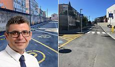 Segnaletica definitiva alla nuova scuola di Gassino: chiusa la fase sperimentale della viabilit&agrave;