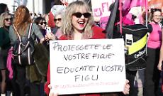 Il corteo delle scorso anno