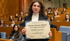 Dalla classe di Volpiano alla Camera: Caterina Jervasi, 24 anni, vince la borsa della Fondazione USA