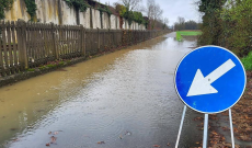 Maltempo nel Canavese e nel Chivassese: alberi abbattuti, linee interrotte e Po in piena