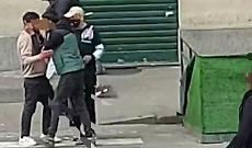 Rissa in corso Giulio Cesare