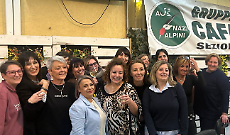Le "donne alpine" festeggiate dal Gruppo di Cafasse