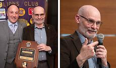 Matteo Olivetti premiato dai Lions: il Melvin Jones Fellow per l&rsquo;impegno nella memoria industriale