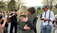 42 chilometri e un abbraccio finale