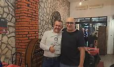  Andrea Delmastro (S) insieme a Mauro Caroccia