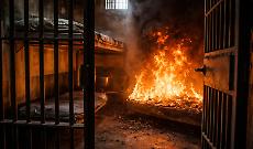 Incendio nel carcere di Marassi: detenuto torinese d&agrave; fuoco alla cella, tragedia sfiorata