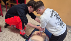 A scuola di primo soccorso: 450 studenti di Ciri&egrave; imparano a salvare una vita