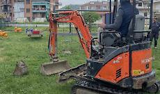 Parco Primo Levi chiuso per lavorI