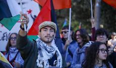 Viva la resistenza popolare. Torino partigiana. Free Palestine &ndash; Free Lebanon &ndash; Free Iran