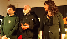 I responsabili dell'evento di inaugurazione