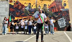 A Nole il murale dei Tre Partigiani torna a parlare alla citt&agrave;