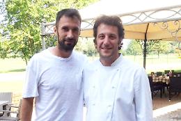 Vucinic ospite del Golf Club Settimo