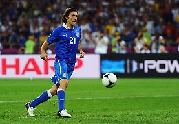 NAZIONALE. Pirlo in campo per l'allenamento
