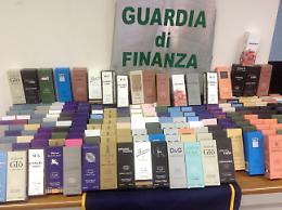 Profumi taroccati, maxi sequestro della Guardia di Finanza 