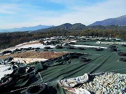 CASTELLAMONTE. Ambiente: cc in discarica Vespia,possibile perdita percolato