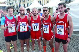 Young in gara con i colori del Piemonte