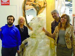 Un vestito di Chivasso sulla passerella di Artò