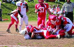 Pitossi carica i Mastini Ivrea di football americano