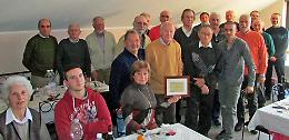 Il Gruppo Cicloturistico festeggia il suo socio più anziano