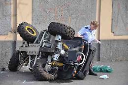 Quad si schianta contro un muro: 11enne in condizioni gravissime 