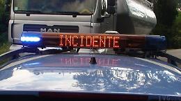 SAVONA. Incidenti stradali: furgone sotto tir su A6, due feriti gravi