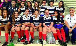Le giovani dell'Ivrea Rugby Club in selezione