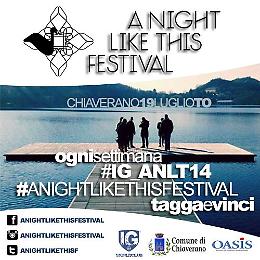 CHIAVERANO. Ecco quanto costa A Night like This Festival