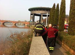 SAN MAURO. Ripescato il cadavere che galleggiava sul Po (VIDEO) 