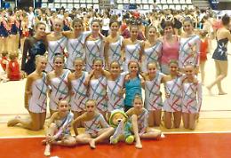 GINNASTICA RITMICA. La Judo Azzurro chiude la stagione