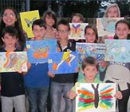 ROMANO. Concorso di disegni "Farfalle a colori", premiati i vincitori