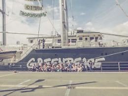 BALDISSERO CANAVESE. Una scuola della Federazione Damanhur ospite della nave di Greenpeace